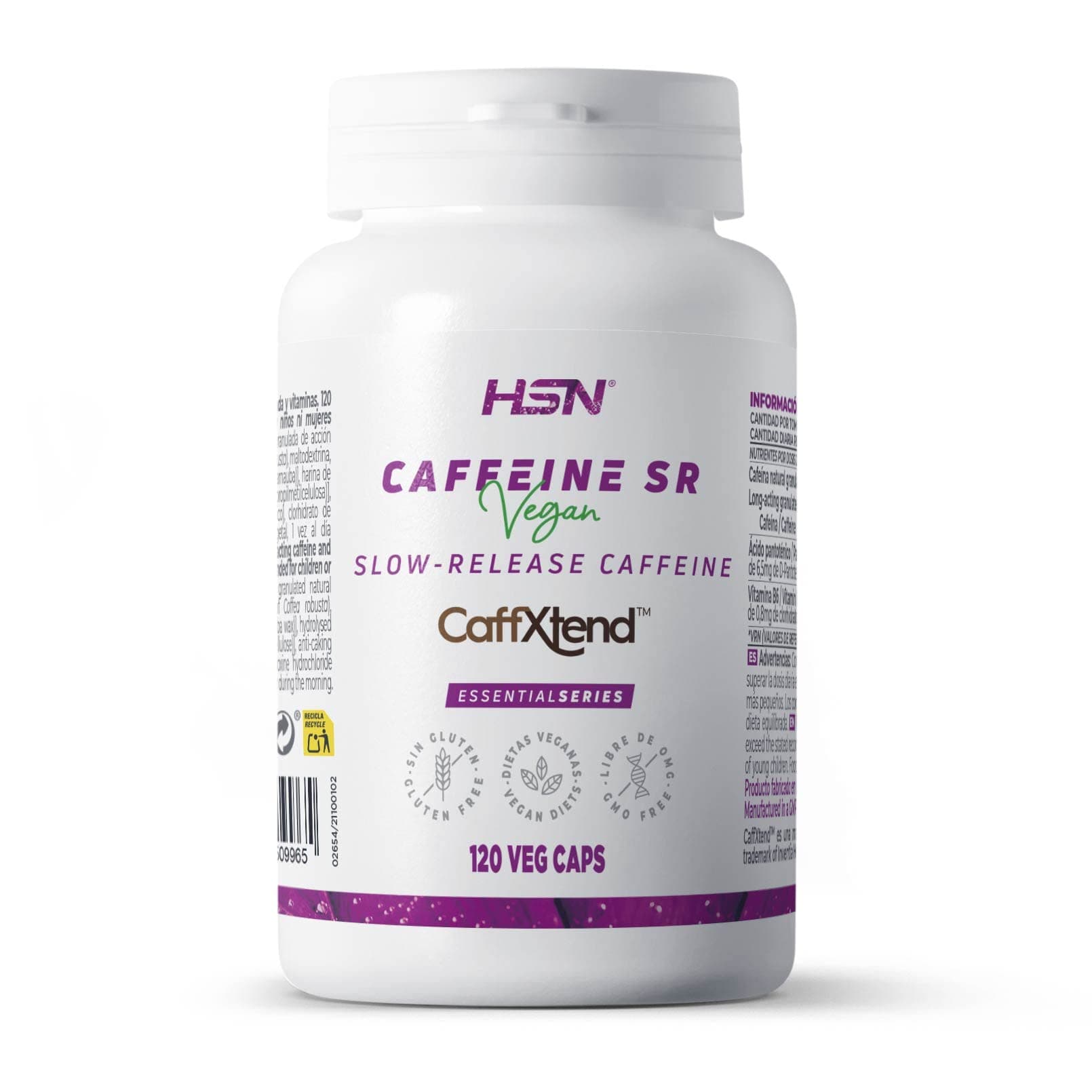HSN Cafeína de Liberación Lenta