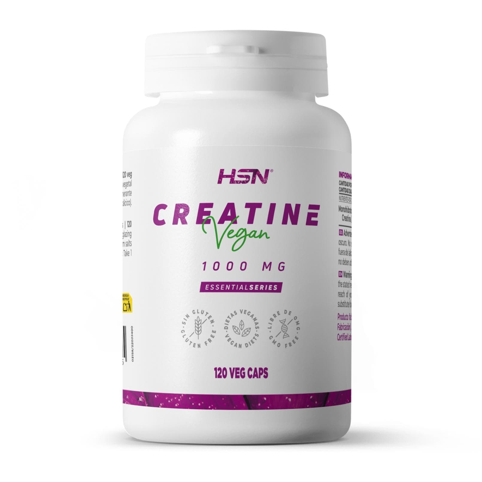 HSN Creatina 100% Creapure en Cápsulas