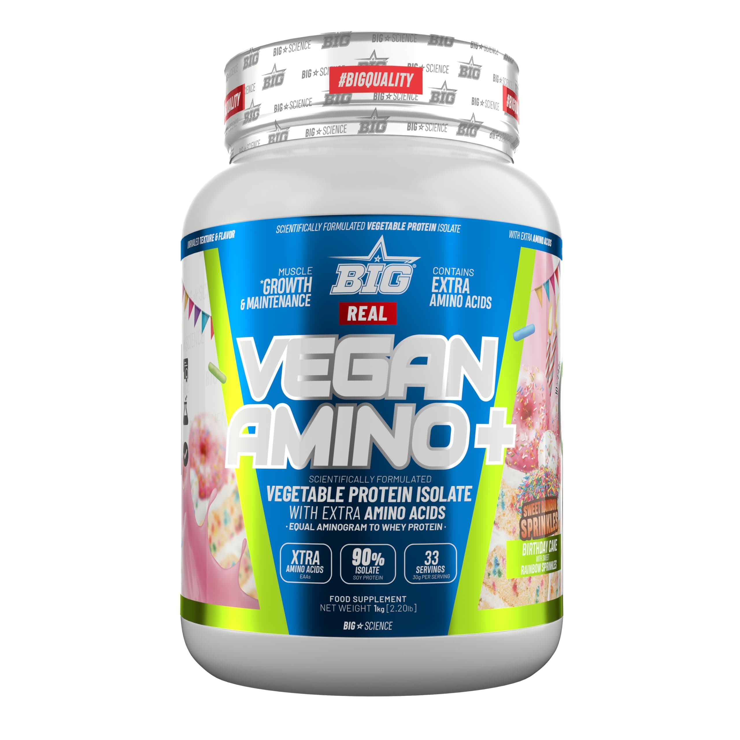 BIG Proteína Vegana de Soja en Polvo